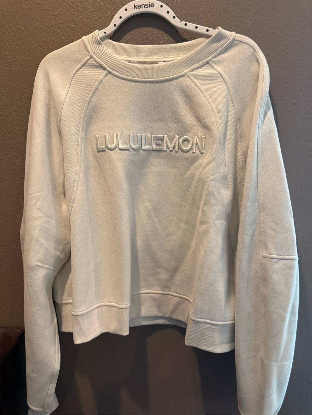 Lululemon Scuba Logo Sweatshirt